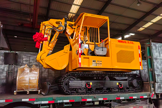 礦安機(jī)電煤礦液壓挖掘機(jī)成功交付中煤三建，助力能源建設(shè)高質(zhì)量發(fā)展